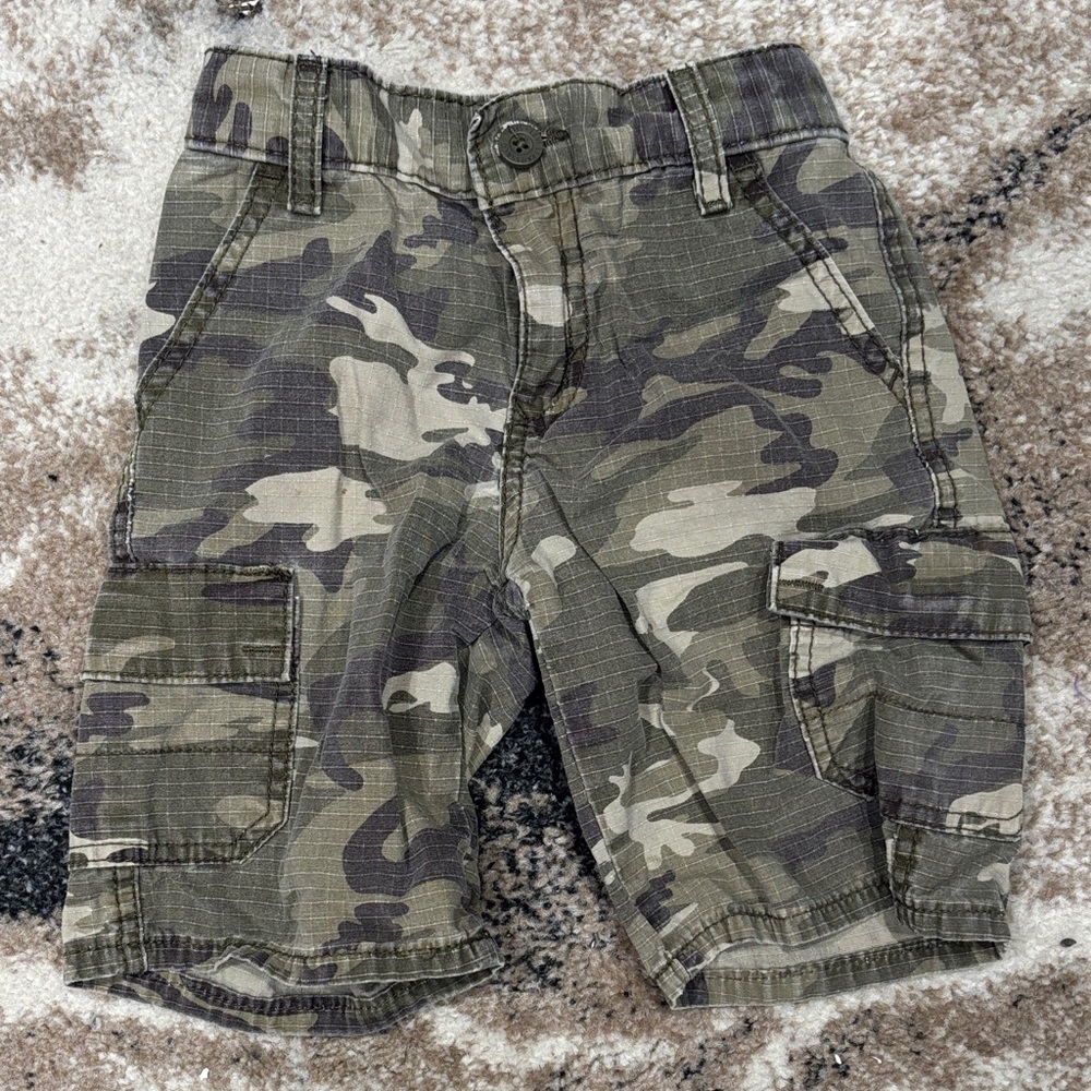 Levi's Kids Camouflage Cargo Shorts